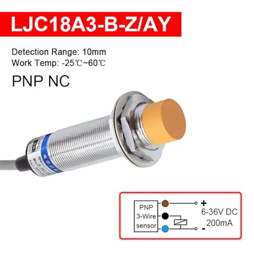 Capteur LJC18A3-BZ M18 capacitif pour détection automatique 10 mm