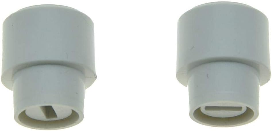 KAISH Pack of 2 White Barrel Switch Tip 3 Way or 4 Way Pickup Selector Switch Knobs for USA Tele/Telecaster image 2
