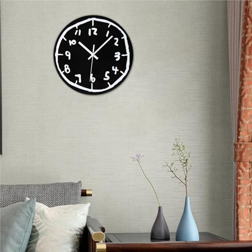 Horloge murale pour salon silencieuse sans tic-tac pour retrouver le calme - 3