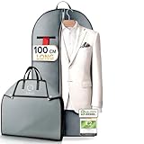 PROTECTION MAXIMALE - Nos housse vetements à suspendre avec fermeture éclair sont TRÈS STABLES. La housses de vêtements respirante offre une protection fiable contre la poussière, la pluie, la saleté & les mites !