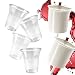 VALUE PACK - 600 Church Communion Cups with Two Wine Cup Fillers - Church Supplies - Fits Service Tray - 12 Oz Wine Dispensers - Convenient Time Saver