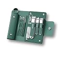 Nail Care Grooming Kit with Stainless Steel Manicure Pedicure Tools | Nail Clipper, Trimmer and File Set | Compact Travel-Friendly Grooming 10-in-1 Kit for Men, Women and Unisex Use gallery image