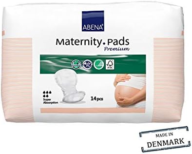 Abena Premium Maternity Pads, Super Absorption, 14 Count