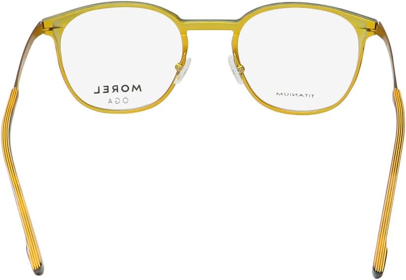 MOREL Oga 10196o Titanium Metal Eyeglass Frame/Glasses Made In France Genuine Eyewear Allergy Free