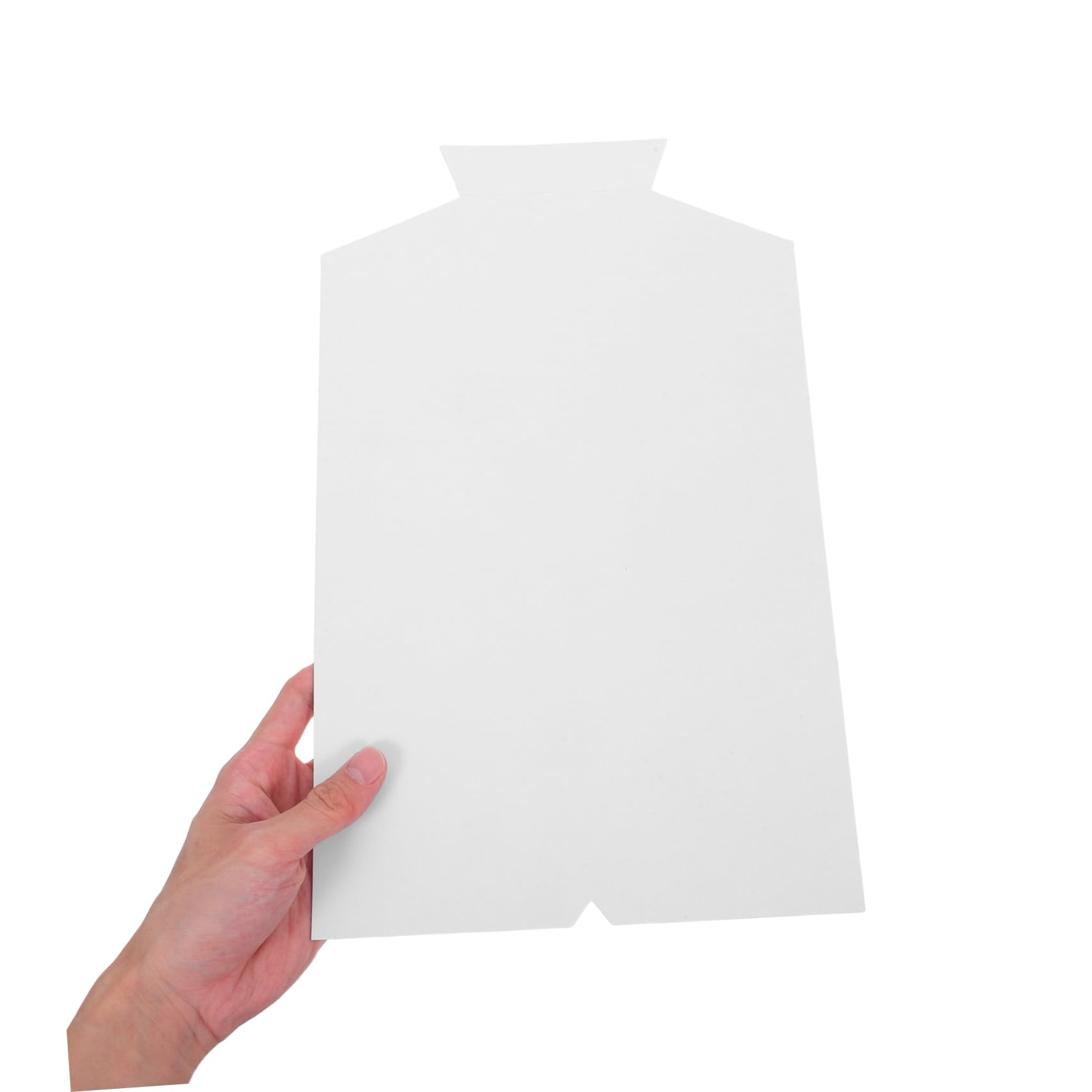 Cabilock 50pcs Inserts de Présentation de Chemises en Carton Blanc, Surface Lisse et Design sans Plis, pour Emballage et Organisation des Vêtements
