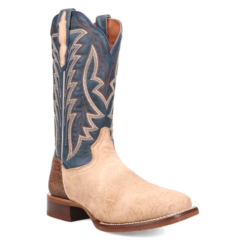 Dan Post Men's Tuco Carpincho Embroidered Square Toe Pull on Western Boot2
