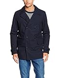 Tommy Hilfiger Herren Mantel Tommy Hilfiger Herren Alonzo Peacoat Mantel, Blau (Midnight 403), Medium