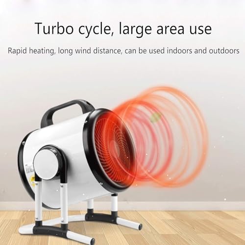 Calefactor Eléctrico Portátil 3000W IPX4 para Interiores y Exteriores miniatura 2