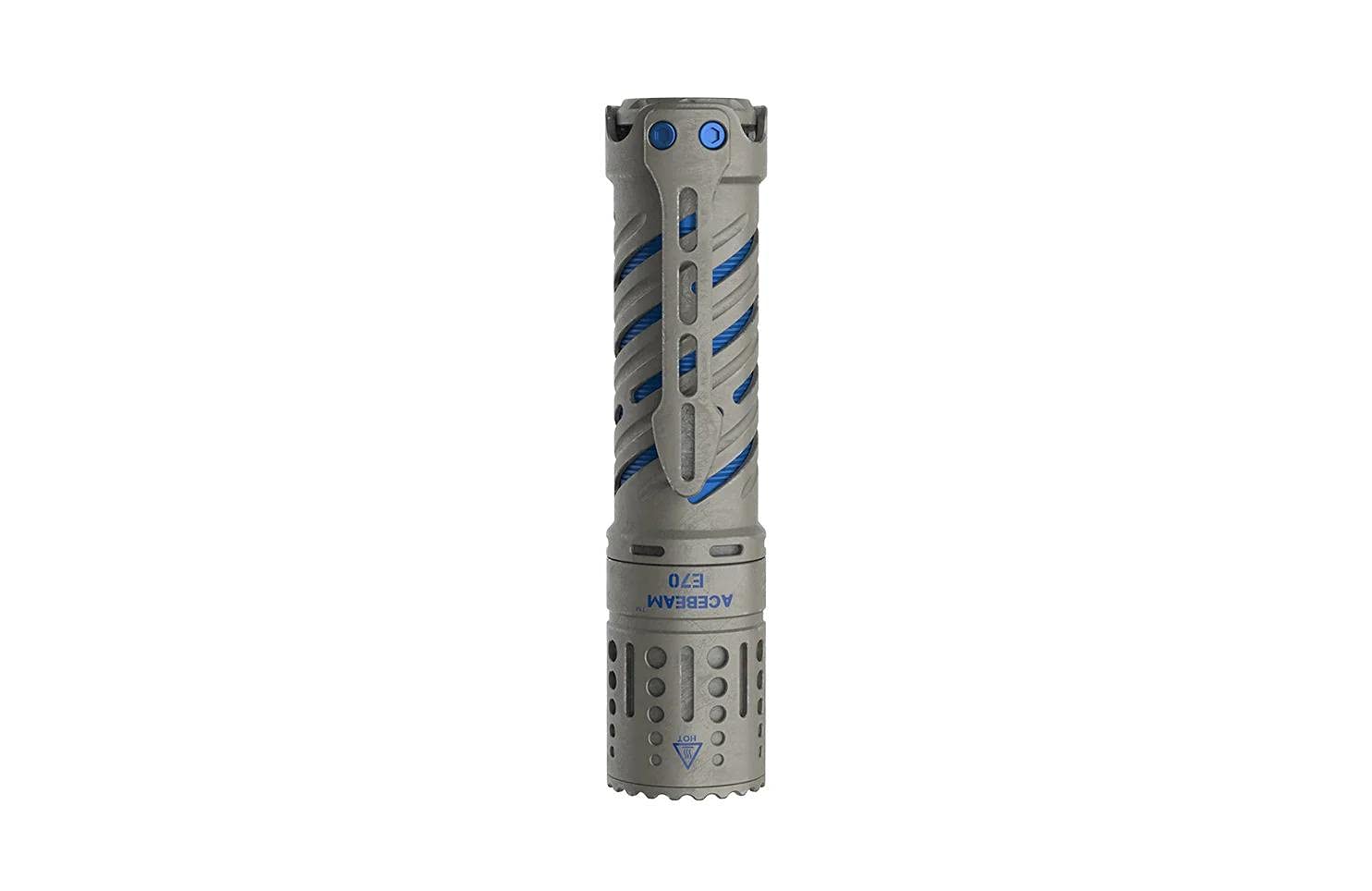 Amazon.co.jp: Acebeam E70 チタン LED 懐中電灯 - 4000ルーメン 最大