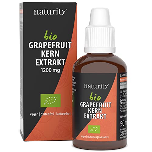 Grapefruitkernextrakt naturity BIO, 1200 mg Bioflavonoide/50 ml