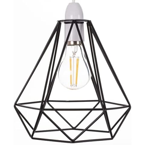 Giggi Black Industrial Ceiling Light Shade Cover