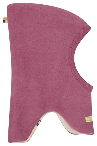 Passe-montagne raisin en wollfleece, une cagoule douce de haute qualité pour fille