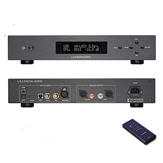 L.K.S Audio MH-DA004 Dual ES9038pro DAC DSD USB Version
