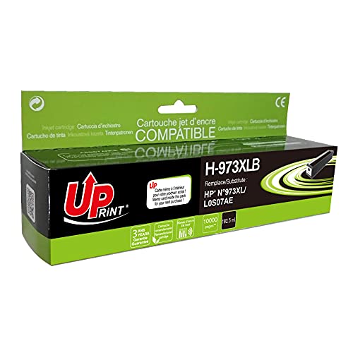 Cartouche HP L0S07AE compatible noire Uprint H-973XLB pour impression bureautique PageWide