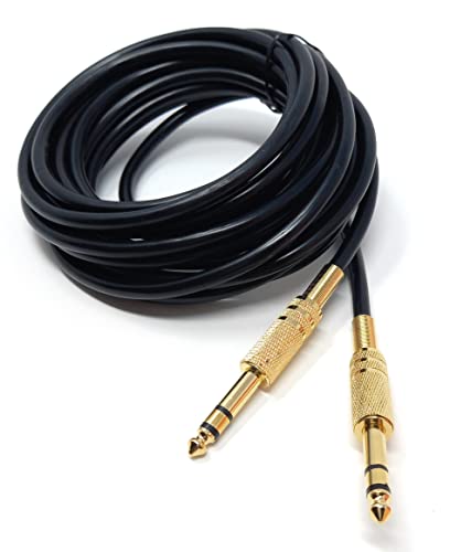 DRUT 5m 6.35mm Male to 6.35mm Male Stereo Audio Cable - Image 3