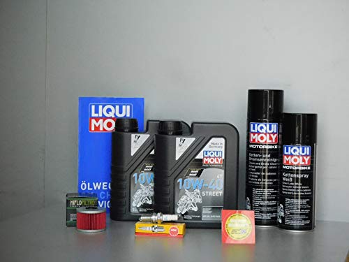 MotorFunSports Wartungs Set Kreidler Supermoto 125 DD - Service Inspektion Zündkerze Öl Ölfilter