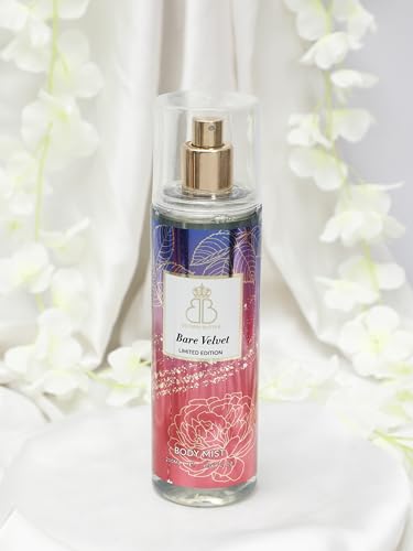 Image of BROWN BUTTER- Body Mist For Women & Men Perfume | Long Lasting fragrance | Instant Mood Lifter | Cruelty Free | 200 ml Spring Water, Bare Velvel, Amber, Blossom- Pack Of 4