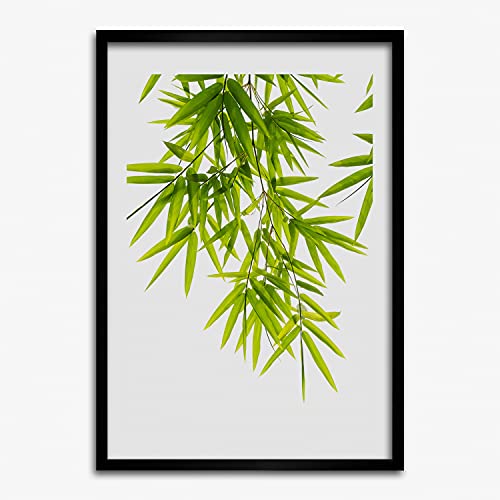 Cadre moderne Tulup 50x70 cm en bois MDF rigide au motif bambou