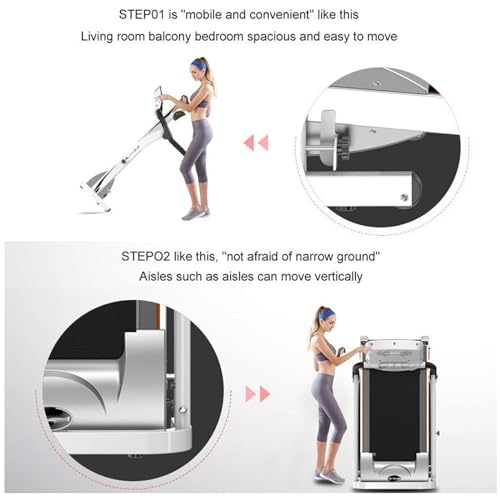 Image of Folding Treadmills Treadmills for Home, Folding Runninghines, Electric Walkinghine, Adjustable Speed, LCD Screen, Folding Walking Treadmill for Home and Office