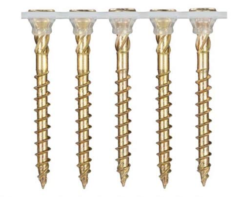 4,2X55, HOLZBAUSCHRAUBE, TX20, MAGAZINIERT, GELB VERZINKT, 1000 ST Cover