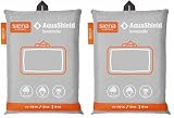 Siena Garden Schutzhülle Tragetasche, Grau, 125 x 32 x 50 cm (Packung mit 2)