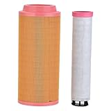 E-Gaultra AF26391 AF26392 Air Filter Kit, Fit for Loaders Forklifts and Tractors, Compatible with