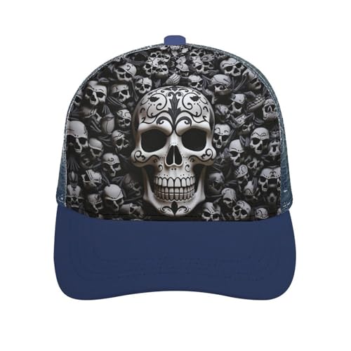 Casquette de baseball anti-transpiration avec visière pare-soleil réglable aérée