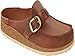 Produktbild BIRKENSTOCK Buckley Damen Clog Big Buckle Naturleder Cognac (eu_Footwear_Size_System, Adult, Women, Numeric, Narrow, Numeric_40)