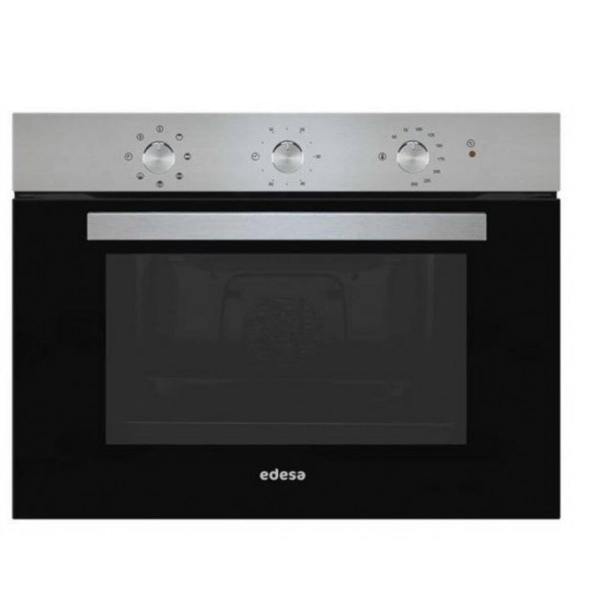 EDESA EOE-4520 X Horno Multifunción Inox, Horno Eléctrico 40 Litros, Horno Compacto 45 cm de Altura, 4 Programas de Cocción + 2 Funciones Especiales