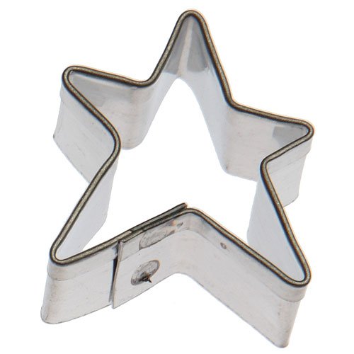 Miniature Star Cookie Cutter 1.25 Inch - Made in the USA – Foose Store Cookie Cutters Tin Plated Steel Miniature Star Cookie Mold
