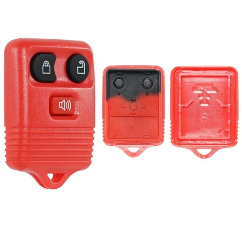 Coque de clé de rechange Ford F250 E150 boîtier robuste 3 boutons - 6