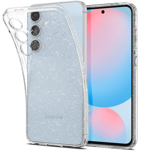 Spigen Liquid Crystal Glitter Designed for Galaxy S24 FE Case (2024) - Crystal Quartz - image 1