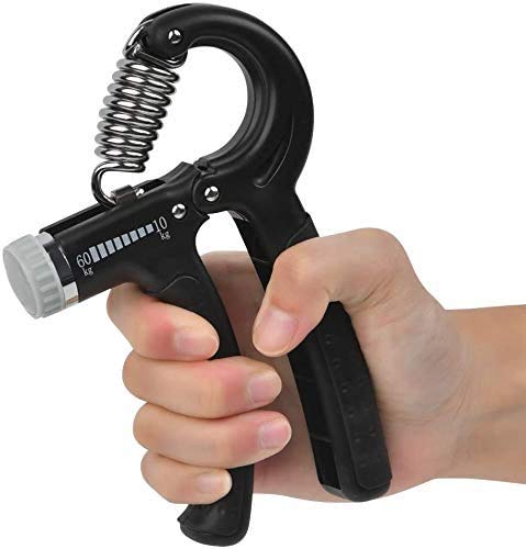 Bestmaple – Ferramenta de mão ajustável em forma de R para exercícios esportivos, força contável, fo