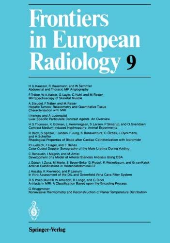 Frontiers in European Radiology: 9