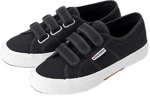 SUPERGA（スペルガ）『2750-COT3STRAPU_F83（S00BN20-BLACK-FwhtF83）』