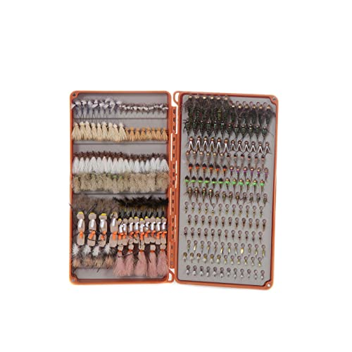 Fishpond Tacky Double Haul Silicone Slit Fly Box - Burnt Orange #TOP6
