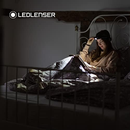 Ledlenser H5 Core - Battery Powered LED Head Torch, Super Bright 350 Lumens Headlamp, Water Resistant (IP67), Camping, Hiking Equipment, Rechargeable Work Head Torch, Up to 20 Hours Running Time