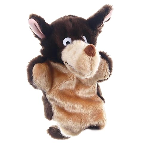 Fantoches de mão para crianças, Fantoches de mão de animais com boca móvel, Brinquedos de fantoche e