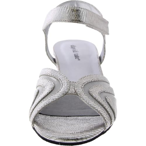 David Tate Womens Admire Peep Toe Dressy Wedge Sandals2