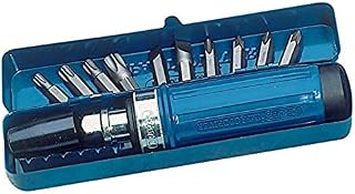 Draper 22322 Expert Impact Screwdriver Set with Seized Up Screws Bolts, 12 Pcs , Blue
