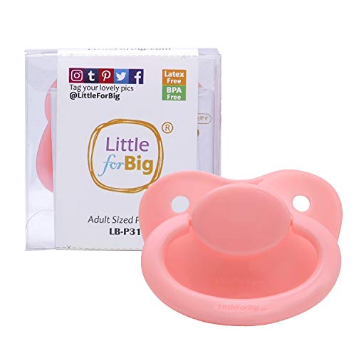 Image of LittleForBig BigShield Generation-I Pacifier Pink