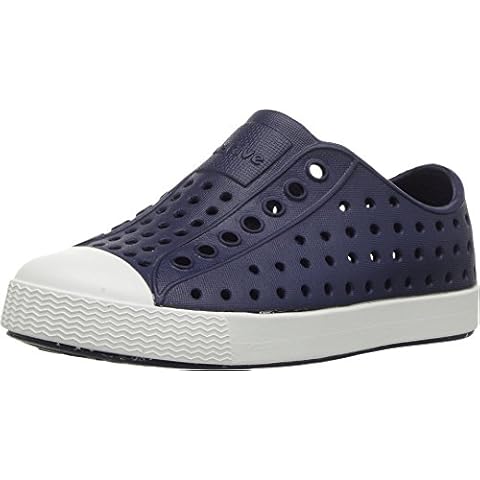Native Shoes Jefferson Child Water Shoe, Blue/White Cover