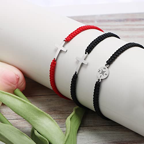 Joycuff 2023 Graduation Bracelets For Grads Class Of 2023 Compass Bracelet For Couples Graduation Gifts For Bf Gf Best Friends Soul Sister Birthday Christmas Gift For Her Him Jewelry #TOP3