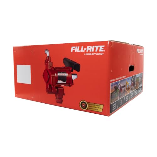 Image of Fill-Rite FR711VN Fuel Transfer Pump with 901C Mechanical Gallon Meter, 115V AC, 20 GPM, Cast Iron Rotary Vane Pump, 2 inch Bung Mount, Heavy-Duty Fuel Transfer System for Gasoline, Diesel, Biodiesel