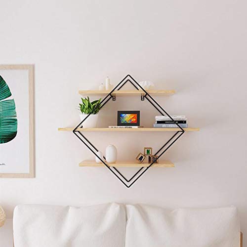 Étagères murales bois Mu 100x22x80 cm pour gagner de la place dans la cuisine