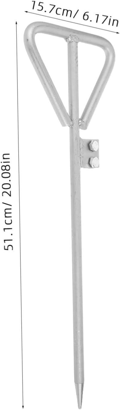 Gadpiparty Ground Rod for Earthing Industrial Grade Grounding Rod Electrical Grounding Bar