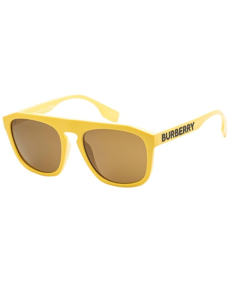 Amazon.com: BURBERRY Sunglasses BE 4396 U 407073 Wren Yellow