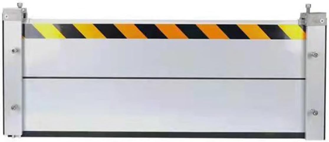 Barrière de protection contre les inondations en aluminium anodisé durable