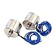Namvo 2pcs KK-P25 / 20 8KG Saugmagnetmagnet DC 12V Heben Halten Elektromagnet Elektromagnete
