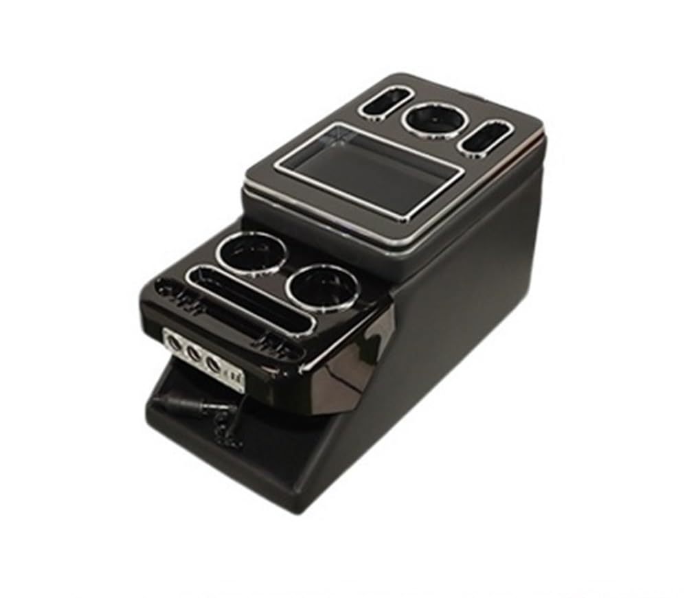 Caja De Consola Con Reposabrazos Almacenamiento Frontal Universal General, Cargador Inalámbrico Gran Capacidad Para Odyssey Para MPV, 24cm